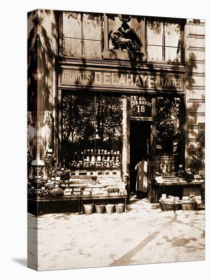 18 Quai de la Me?gisserie au Coq Hardi-Eugène Atget-Premier Image Canvas