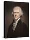 1800 Thomas Jefferson Portrait.-Paul Stewart-Premier Image Canvas