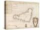 1803 Map of Easter Island-null-Stretched Canvas