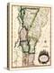 1810s, Vermont State Map, Vermont, United States-null-Premier Image Canvas