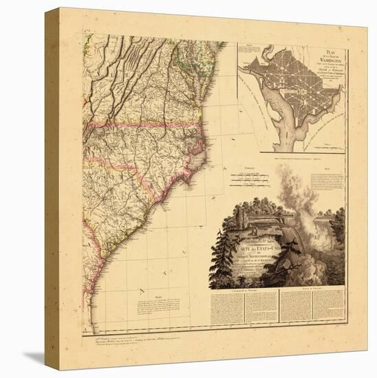 1812, North Carolina, Maryland, South Carolina, Virginia-null-Premier Image Canvas