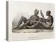 1827 Nukahiva Marquesas Tattooed Couple-Stewart Stewart-Premier Image Canvas