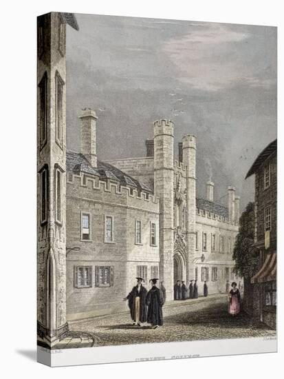 1838 Darwin's Christ College Cambridge-Paul Stewart-Premier Image Canvas