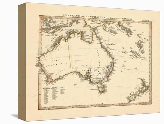 1841, Australia, New Zealand-null-Premier Image Canvas