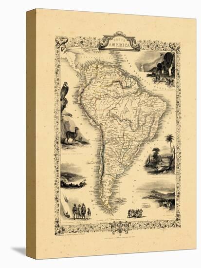 1848, South America-null-Premier Image Canvas