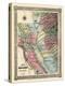 1851, California Mining Districts Map, California, United States-null-Premier Image Canvas