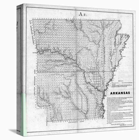 1854, Arkansas-null-Premier Image Canvas