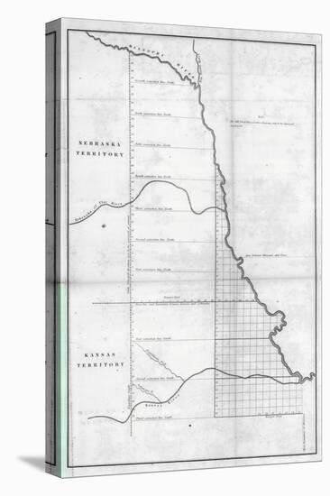 1854, Kansas and Nebraska-null-Premier Image Canvas