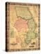 1858, Harford County Wall Map, Maryland, United States-null-Premier Image Canvas