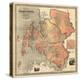 1858, Talbot County Wall Map, Maryland, United States-null-Premier Image Canvas