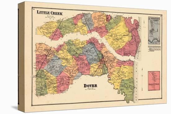 1868, Little Creek, Dover, Little Creek Landing, Delaware, United States-null-Premier Image Canvas