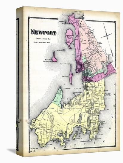 1870, Newport, Rhode Island, United States-null-Premier Image Canvas
