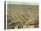 1871, Lexington Bird's Eye View, Kentucky, United States-null-Premier Image Canvas