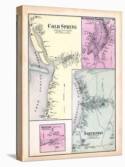1873, Cold Spring Town Huntington Harbor Deer Park Town Northport Town, New York, United Stat-null-Premier Image Canvas