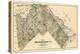 1877, Aroostook County Map, Maine, United States-null-Premier Image Canvas