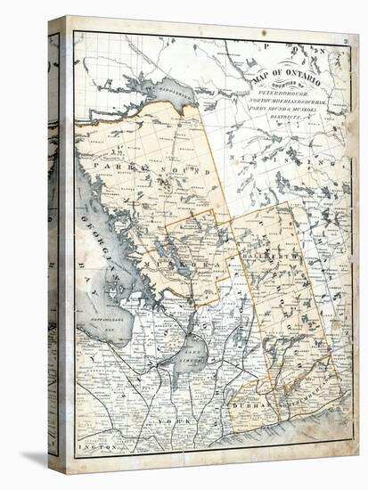 1879, Ontario Counties, Canada-null-Premier Image Canvas