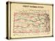 1879, Railroad Map, Kansas, StateUnited States-null-Premier Image Canvas