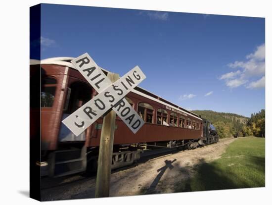 1880 Train, Hill City, Black Hills, South Dakota, United States of America, North America-Pitamitz Sergio-Premier Image Canvas