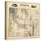 1883, Wyoming 1883 State Map, Wyoming, United States-null-Premier Image Canvas