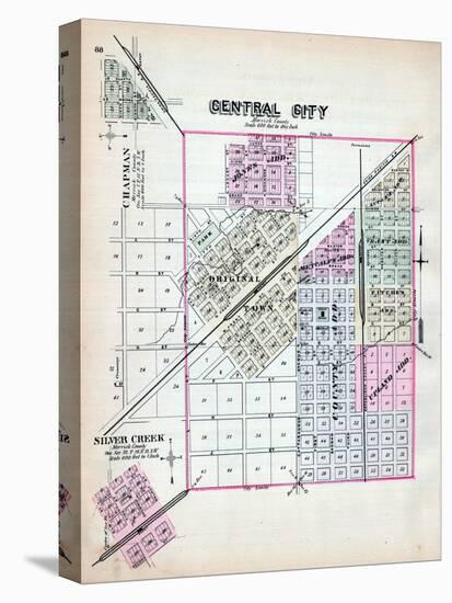 1885, Central City, Silver Creek, Nebraska, United States-null-Premier Image Canvas