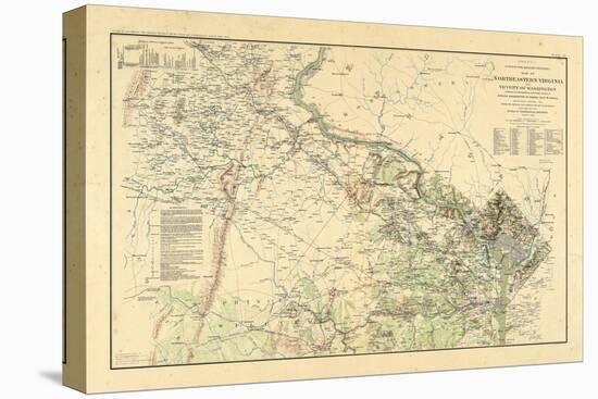 1891, Washington DC, Virginia, Civil War-null-Premier Image Canvas