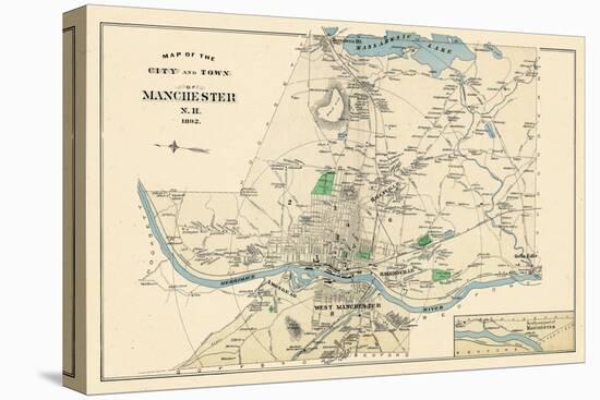 1892, Manchester 3, New Hampshire, United States-null-Premier Image Canvas