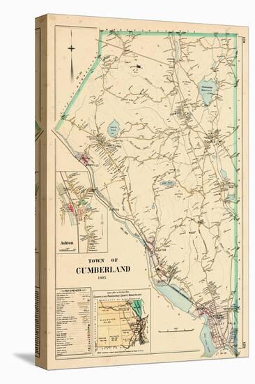 1895, Cumberland Town, Rhode Island, United States-null-Premier Image Canvas