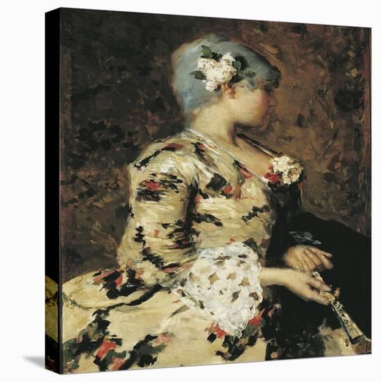 18th Venetian Lady, Circa 1883-Giacomo Favretto-Premier Image Canvas