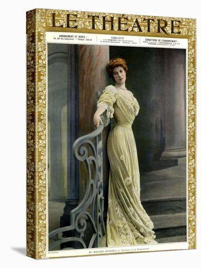 1900s France Le Theatre Magazine Cover-null-Premier Image Canvas