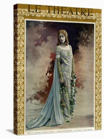 1900s France Le Theatre Magazine Cover-null-Premier Image Canvas