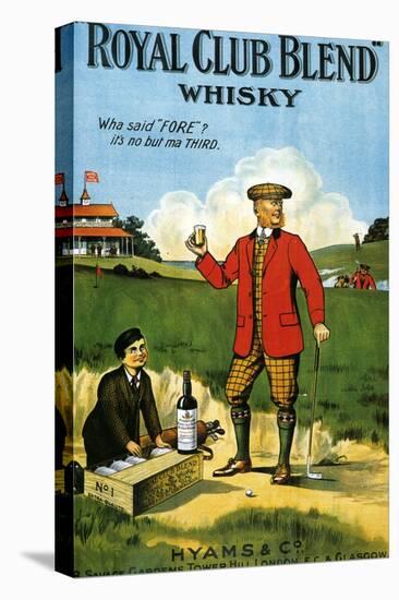 1900s UK Royal Club Blend Whisky Poster-null-Premier Image Canvas