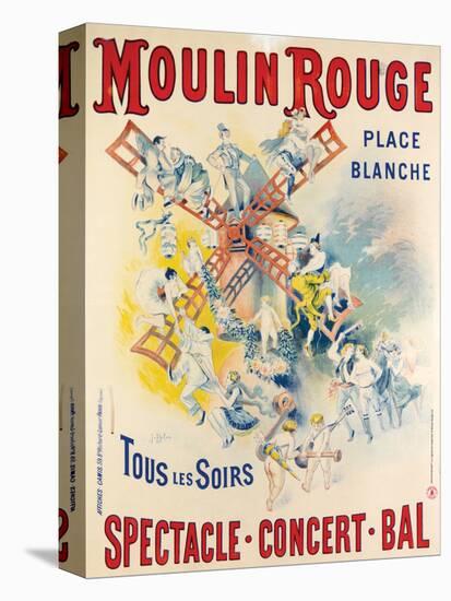 1902- Réouverture Moulin Rouge-Jose Belon-Premier Image Canvas