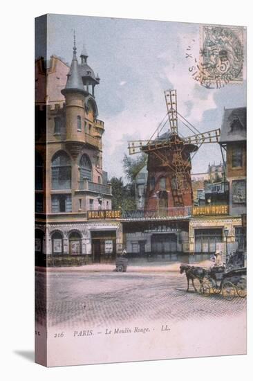 1906 carte postale Moulin Rouge-null-Premier Image Canvas