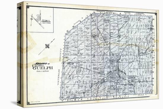 1906, Guelph Township, Hartfield Village, Canada-null-Premier Image Canvas