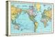 1906, World Map-null-Premier Image Canvas