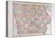 1908, Iowa State Map, Iowa, United States-null-Premier Image Canvas