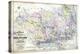 1910, Delaware County Road MAp, Pennsylvania, United States-null-Premier Image Canvas