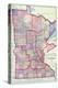 1912, Minnesota State Map, Minnesota, United States-null-Premier Image Canvas