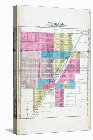 1912, Tyndall, South Dakota, United States-null-Premier Image Canvas