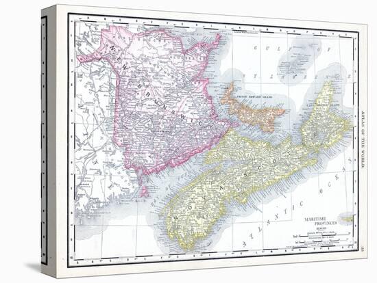 1913, Canada, New Brunswick, Nova Scotia, Prince Edward Island, North America, Maritime Provinces-null-Premier Image Canvas