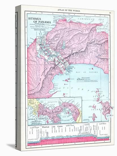 1913, Panama, Central America, Isthmus of Panama-null-Premier Image Canvas
