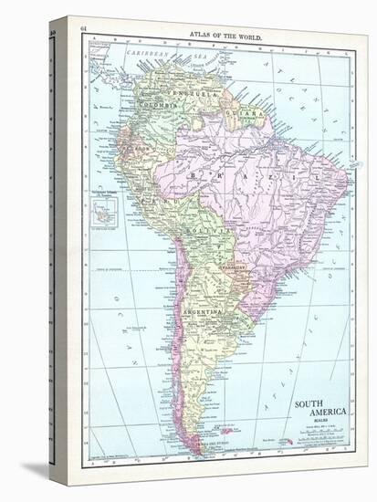 1913, South America-null-Premier Image Canvas