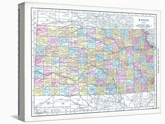 1913, United States, Kansas, North America-null-Premier Image Canvas