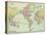 1913, World, World Map-null-Premier Image Canvas