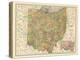 1914, State Map, Ohio, United States-null-Premier Image Canvas