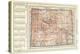 1917, Wyoming State Map, Wyoming, United States-null-Premier Image Canvas