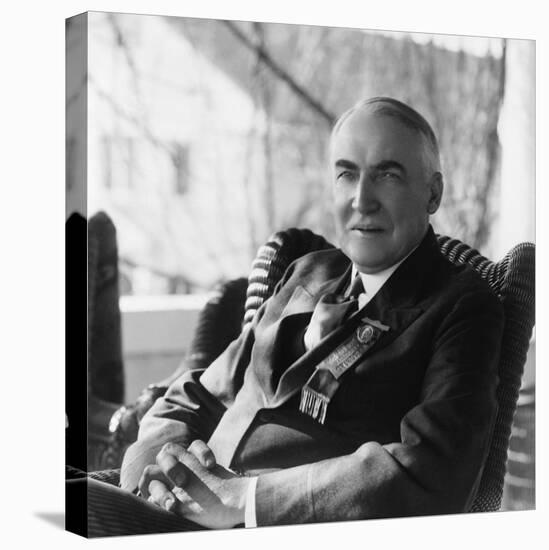 1920 Republican Candidate for U.S. President Warren Harding-null-Stretched Canvas