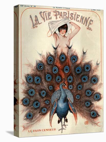 1920s France La Vie Parisienne Magazine Cover-null-Premier Image Canvas