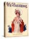 1920s France La Vie Parisienne Magazine Cover-null-Premier Image Canvas