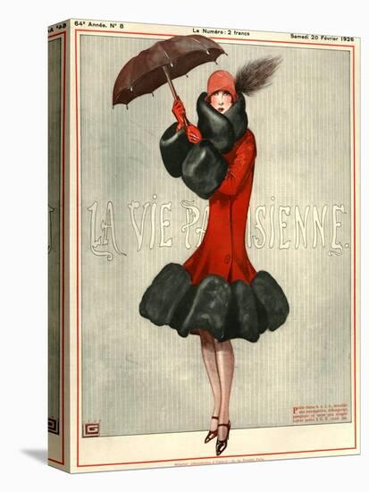 1920s France La Vie Parisienne Magazine Cover-null-Premier Image Canvas